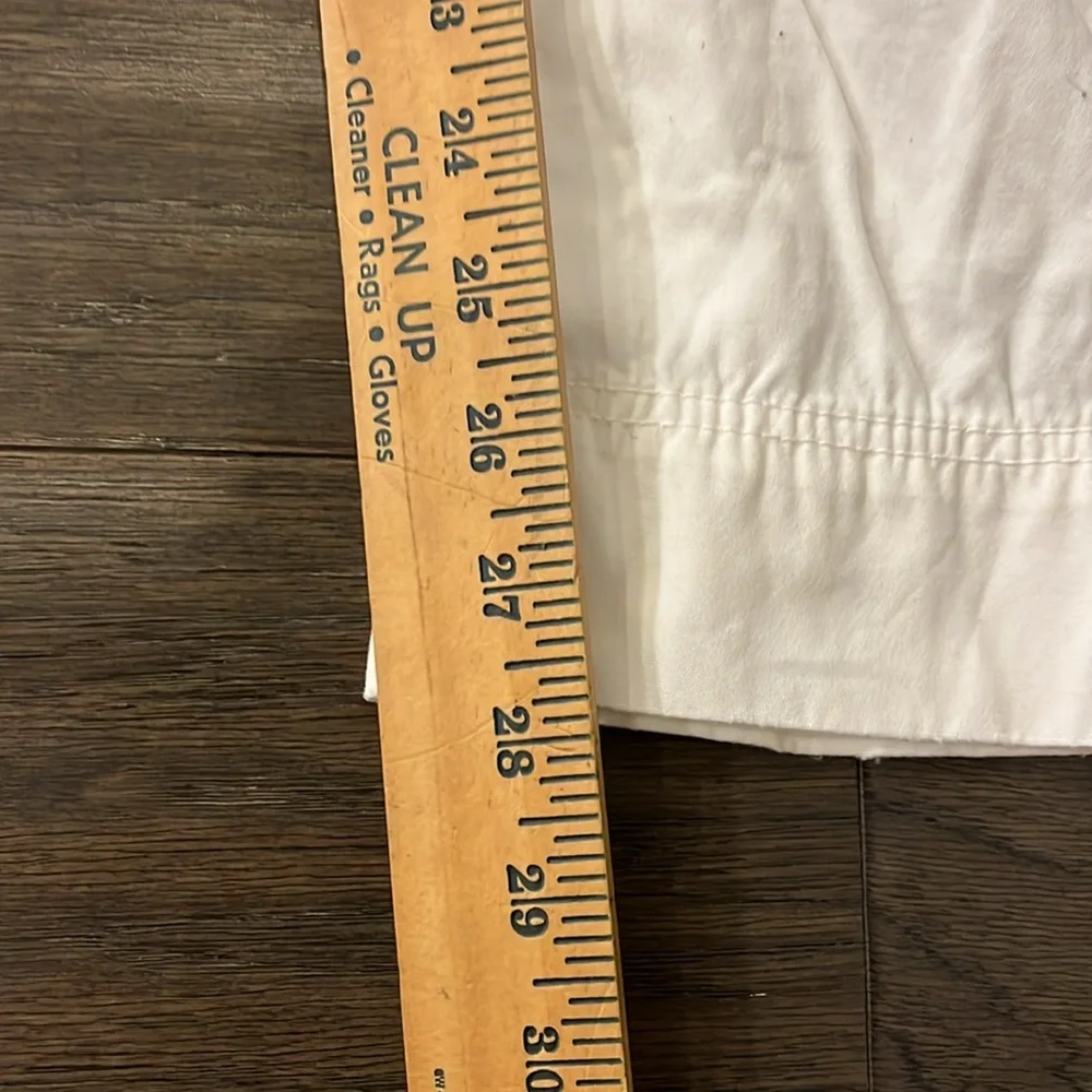 Polo Ralph Lauren white Combat Cargo Pants Vintage Mens Size 40x30”